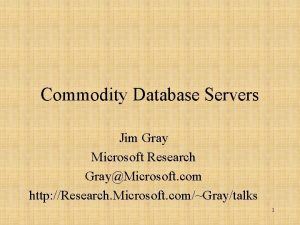 Microsoft research database