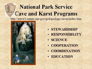National Park Service Cave and Karst Programs http