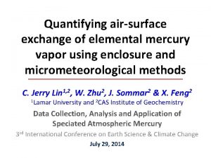 Quantifying airsurface exchange of elemental mercury vapor using