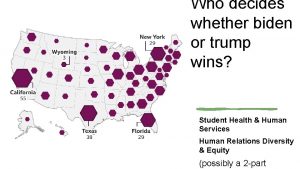 Who decides whether biden or trump wins Student