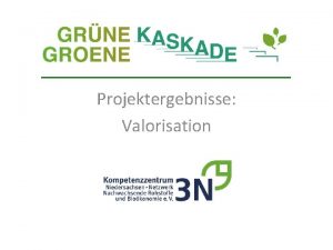 Projektergebnisse Valorisation Gefrdert durch Biogasanlagenzahl in Deutschland Quelle