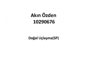 Akn zden 10290676 Doal UlamaSP Doal Ulama Doal