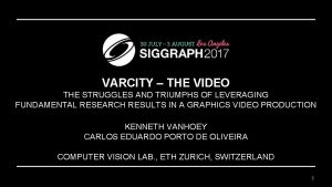 VARCITY THE VIDEO THE STRUGGLES AND TRIUMPHS OF