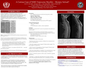 A Curious Case of NMO Transverse Myelitis Mystery