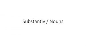 Substantiv Nouns EN eller ETT ENwords Simplified rules