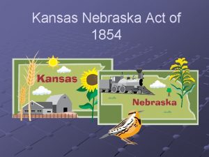 Kansas Nebraska Act of 1854 Related Vocabulary Popular