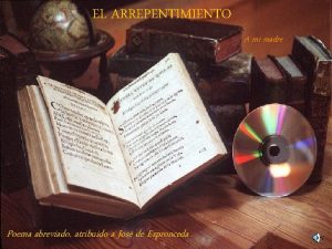 Poemas de arrepentimiento