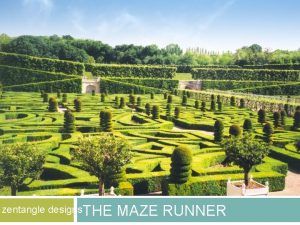 zentangle designs THE MAZE RUNNER The Maze Runner