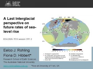 A Last Interglacial perspective on future rates of
