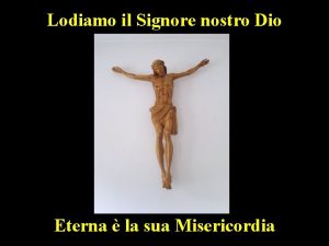 Voi tutte opere del signore