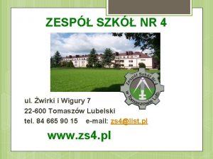 ZESP SZK NR 4 ul wirki i Wigury