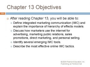 Chapter 13 Objectives 13 1 After reading Chapter