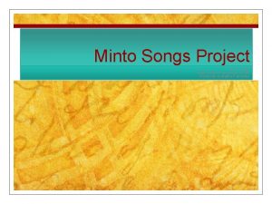 Minto Songs Project Siri G Tuttle Alaska Native