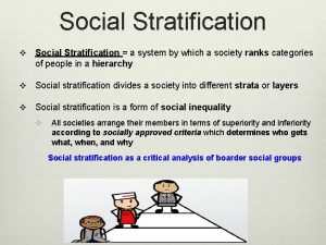 Caste system versus class system