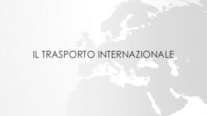 Che cos'è la lettera di vettura