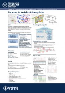 Fakultt fr Verkehrswissenschaften Friedrich List Professur fr Verkehrsstrmungslehre