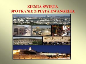 ZIEMIA WITA SPOTKANIE Z PIT EWANGELI Nazaret Fresk