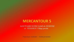 MERCANTOUR 5 SANCTUAIRE NOTRE DAME de FENESTRE et