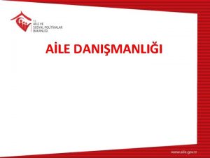 ALE DANIMANLII ALE Toplumun en kk ve en