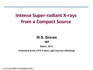 Intense Superradiant Xrays from a Compact Source W