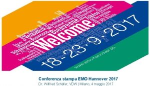 Conferenza stampa EMO Hannover 2017 Dr Wilfried Schfer