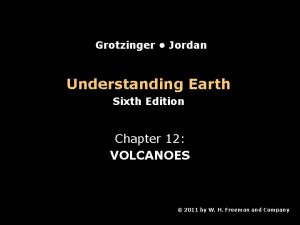 Grotzinger Jordan Understanding Earth Sixth Edition Chapter 12