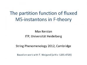 The partition function of fluxed M 5 instantons