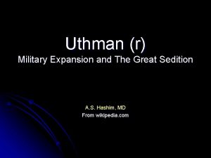 Siege of uthman