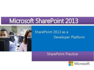 Microsoft Course Microsoft Official Share Point 2013 Share