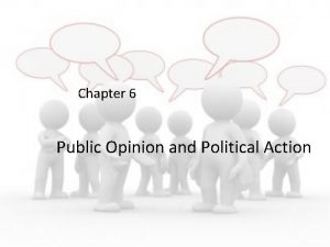 Chapter 6 Public Opinion and Political Action Introduction