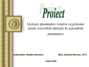 Motoare pneumatice