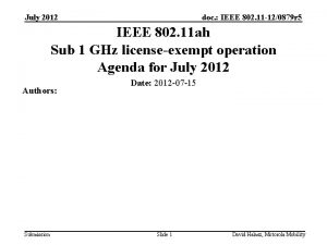 July 2012 doc IEEE 802 11 120879 r