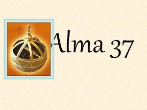 Alma 37:35