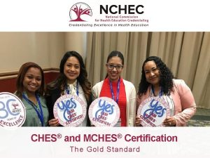 Mches certification