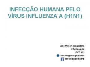 INFECO HUMANA PELO VRUS INFLUENZA A H 1