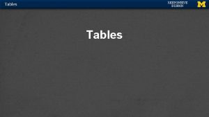 Tables Bootstrap Tables Many people use Bootstrap styling