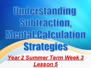 Year 2 Summer Term Week 3 Lesson 5