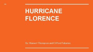 Hurricane florence stats