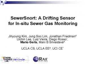 Sewer Snort A Drifting Sensor for Insitu Sewer