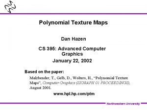 What is polynomial texture mapping (ptm)?