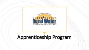 Apprenticeship Program OntheJob Learning Approximate Hours WORK PROCESSES