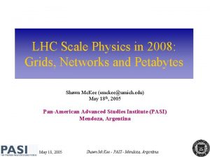 LHC Scale Physics in 2008 Grids Networks and