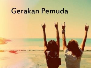 Gerakan Pemuda Mari Puji TUHANMU 1 Mari puji