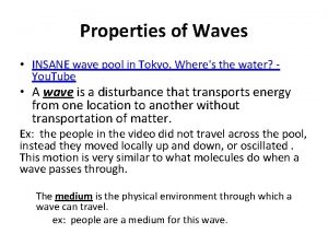 Properties of Waves INSANE wave pool in Tokyo