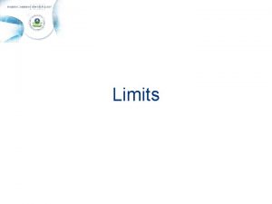 Limits Permit Limits Status Permit Basic Permitted Tracking