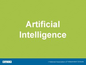 Artificial Intelligence What is artificial intelligence What impact
