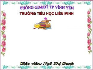 TRNG TIU HC LIN MINH Thy cng i