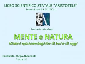 Liceo scientifico statale aristotele