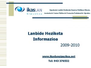 Gipuzkoako Lanbide Heziketako Ikastetxe Publikoen Elkartea Asociacin de