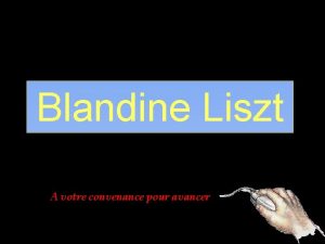 Blandine liszt